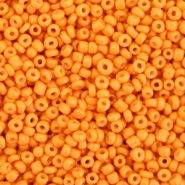 Seed beads 11/0 (2mm) Amber orange
